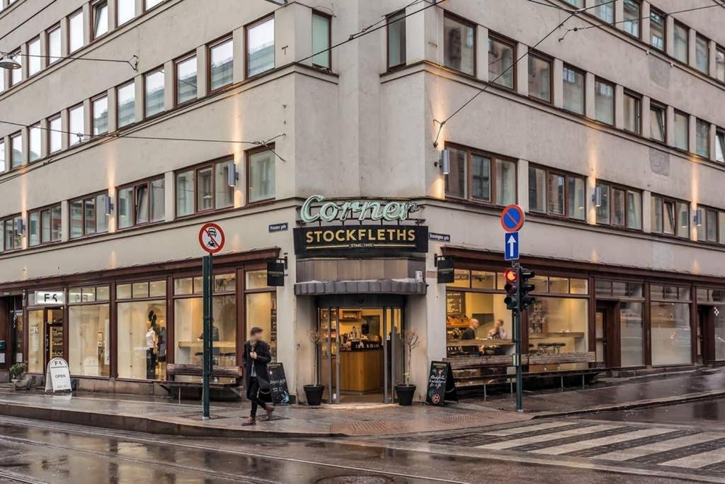 Nordic Host Luxury Apts - Prinsens Gate - Large Mezzanine Studio Oslo Extérieur photo
